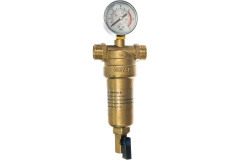 Фильтр Гейзер Бастион 1/2, г/в, с манометром